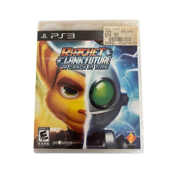 Ratchet & Clank Future: A Crack In Time PS3 Video Game Playstation - Picture 1 of 3